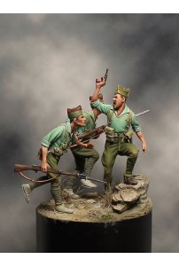 MD 41 French line infantry. 1870 (figure unpainted and unassembled)